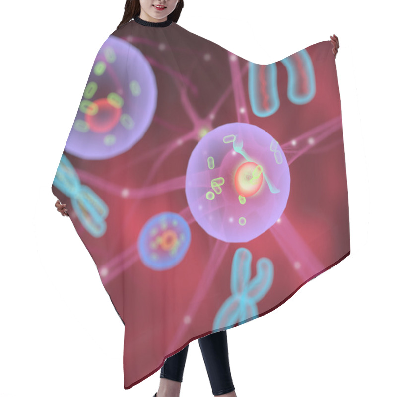 Personality  Molecules Cells Chromosomes Hair Cutting Cape