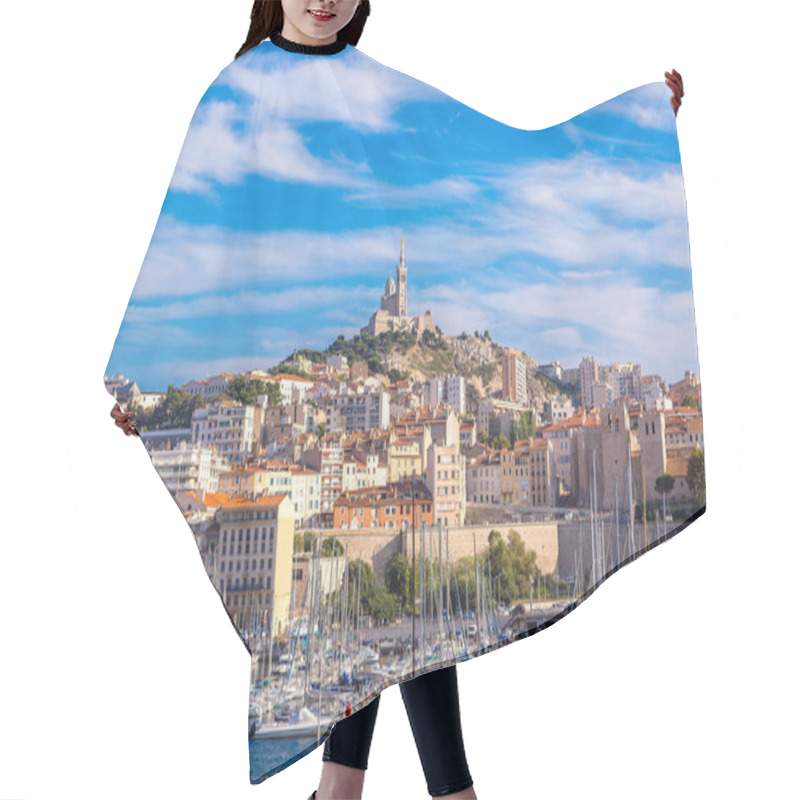 Personality  Notre Dame De La Garde In Marseille Hair Cutting Cape