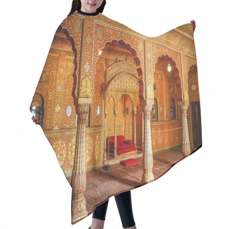 Personality  Interior Of Bikaner Temple Hair Cutting Cape