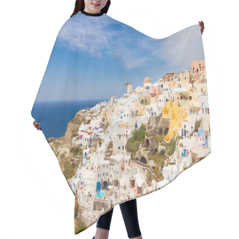 Personality  Oia, Traditional Greek Village Hair Cutting Cape