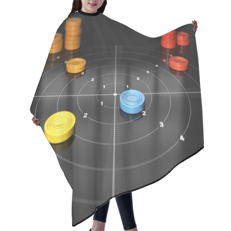 Personality  Smart Objective Concept Hair Cutting Cape