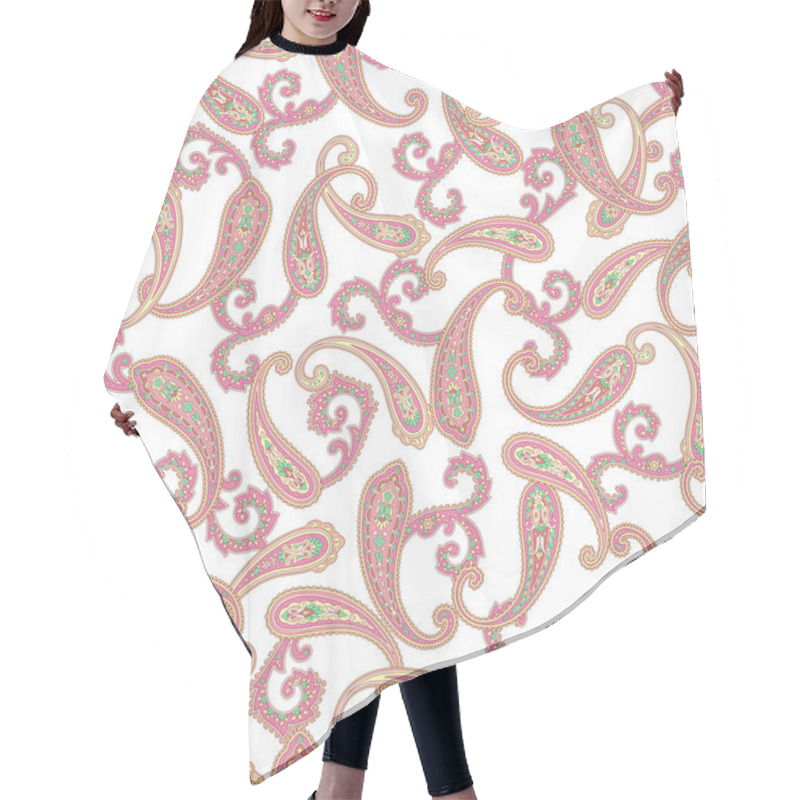 Personality  Paisley Pattern Hair Cutting Cape