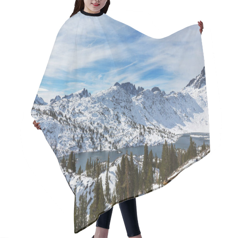 Personality  Sierra Nevada Mountains Hair Cutting Cape