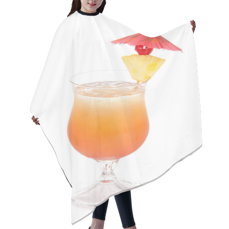 Personality  Tequila Sunrise Cocktail Hair Cutting Cape