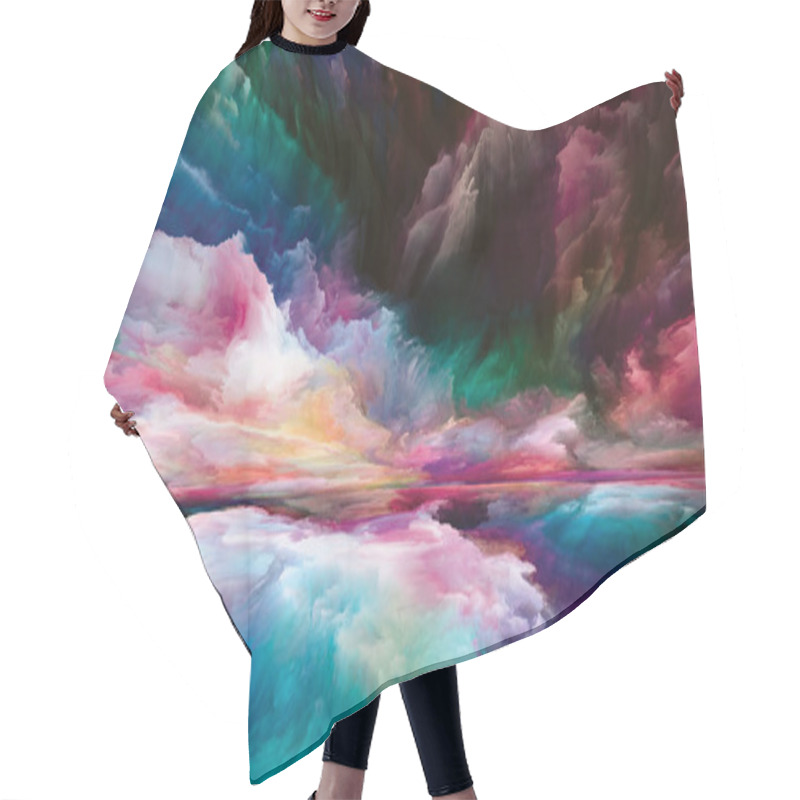 Personality  Petals Of Inner Spectrum Hair Cutting Cape