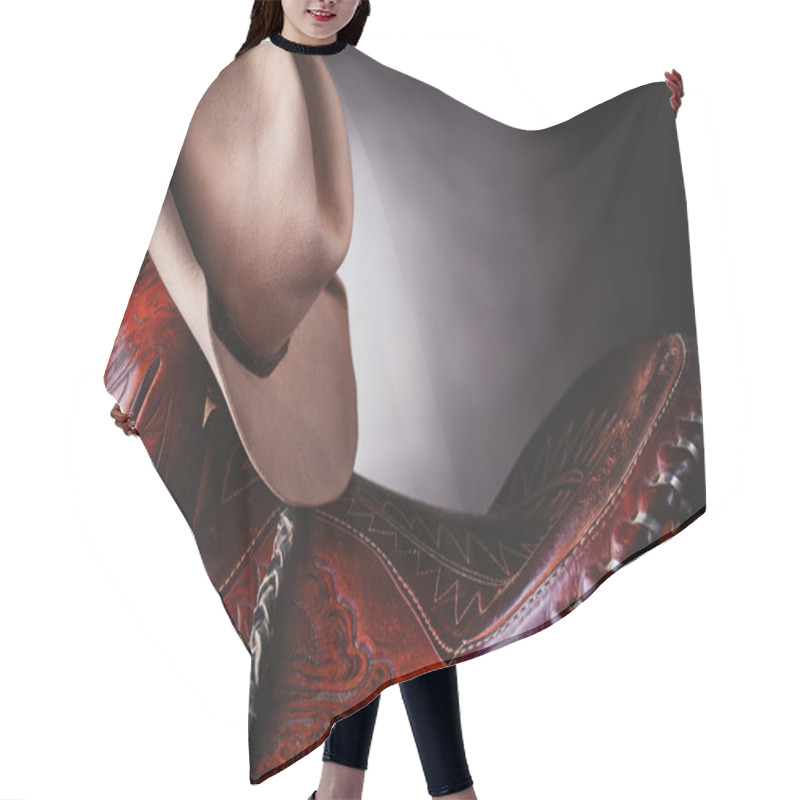 Personality  Horse Saddle Hair Cutting Cape