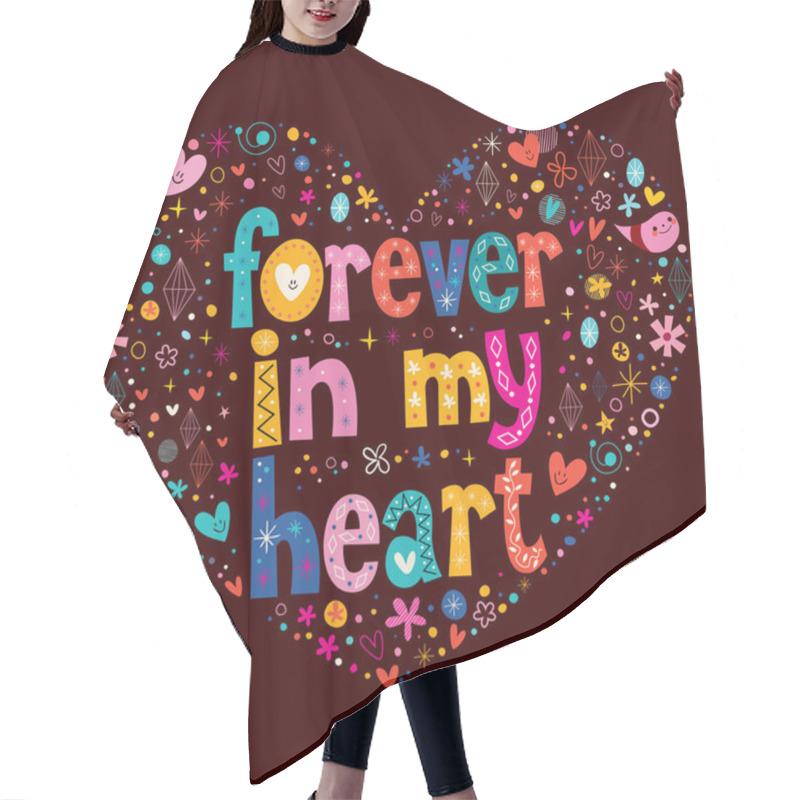 Personality  Forever In My Heart Hair Cutting Cape