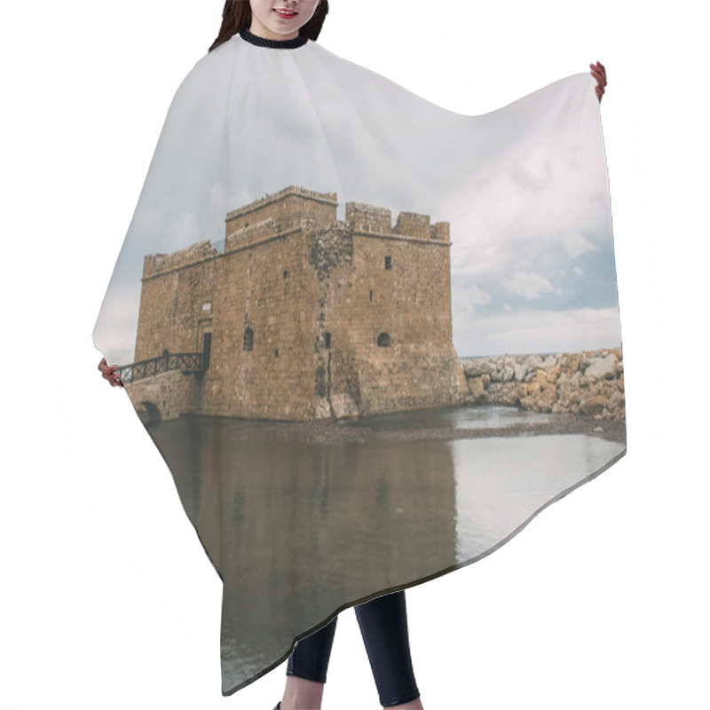 Personality  ancient paphos castle near mediterranean sea hair cutting cape