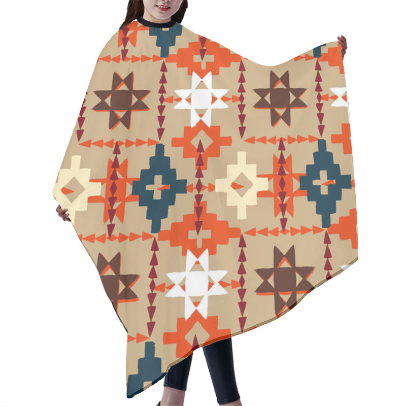 Personality  Navajo Tribal Ornament. Hair Cutting Cape