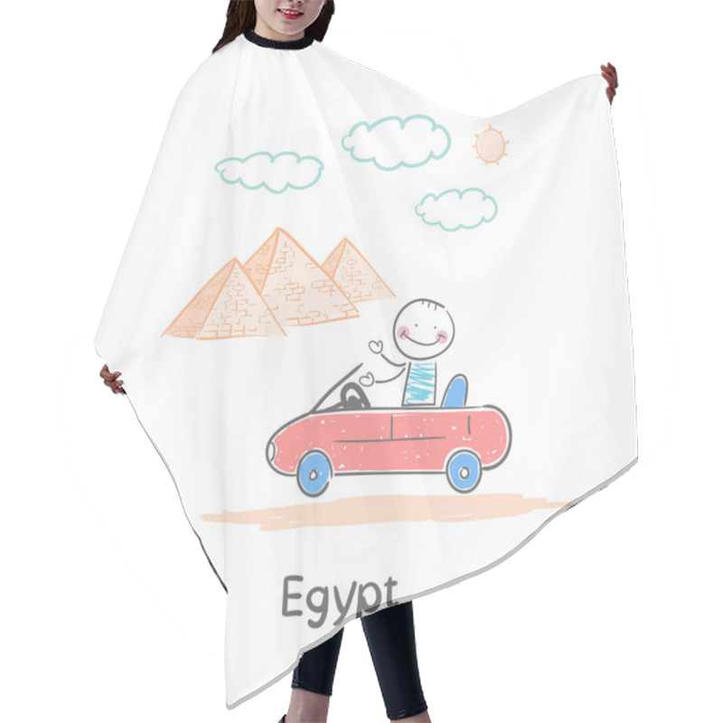 Personality  Egypt Hair Cutting Cape