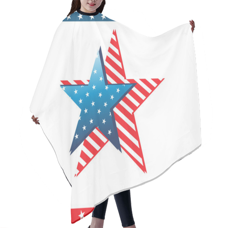 Personality  Background With Stars Hair Cutting Cape