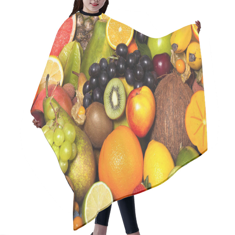 Personality  Fruit Background Hair Cutting Cape