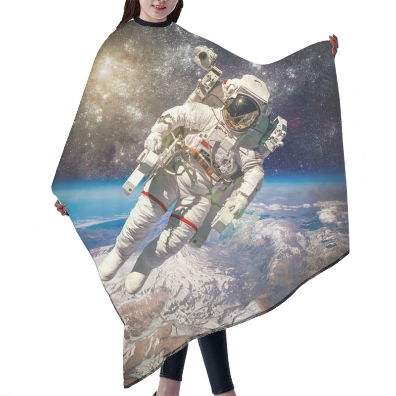 Personality  Astronaut In Outer Space Hair Cutting Cape