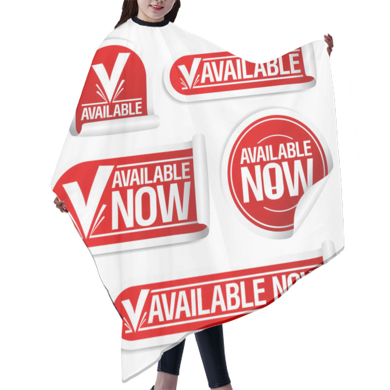 Personality  Available Now Stickers. Hair Cutting Cape