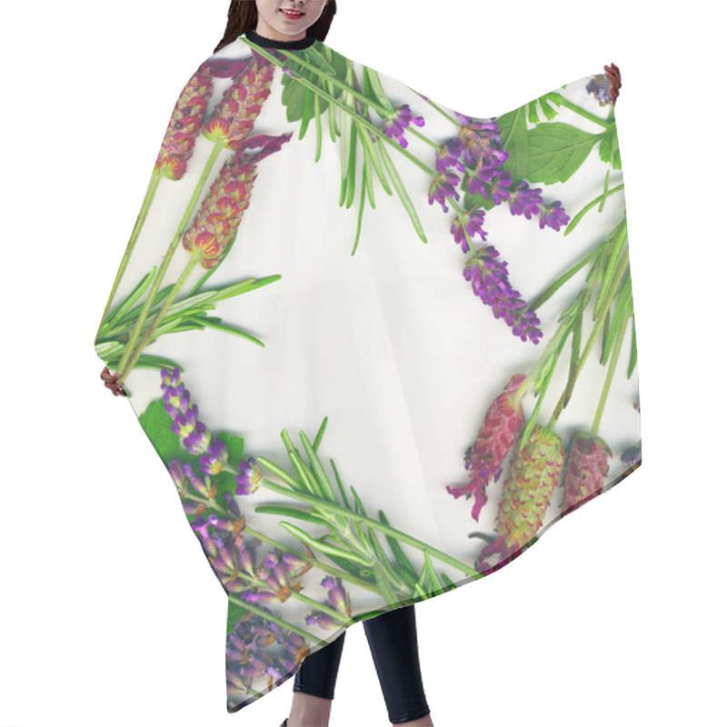 Personality  Healing Herbs Hair Cutting Cape