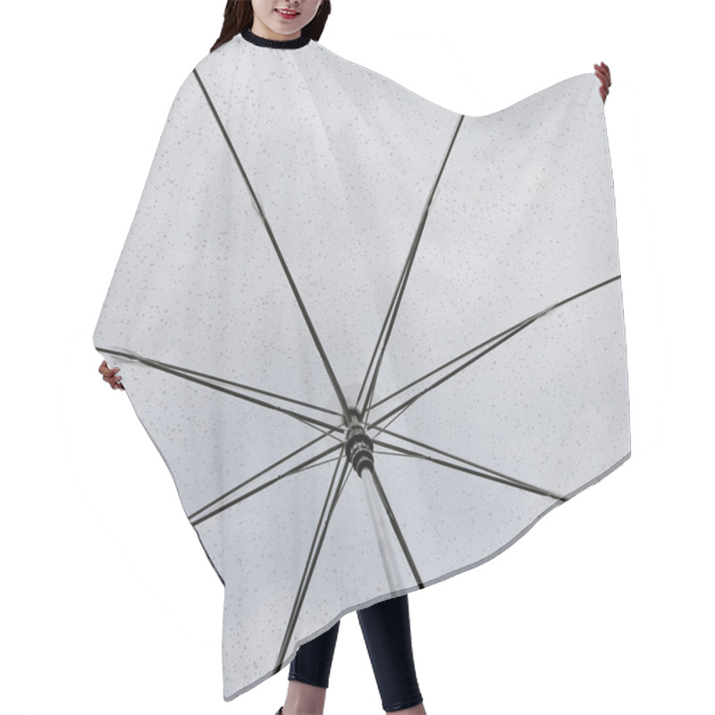 Personality  Umbrella In The Rain Hair Cutting Cape