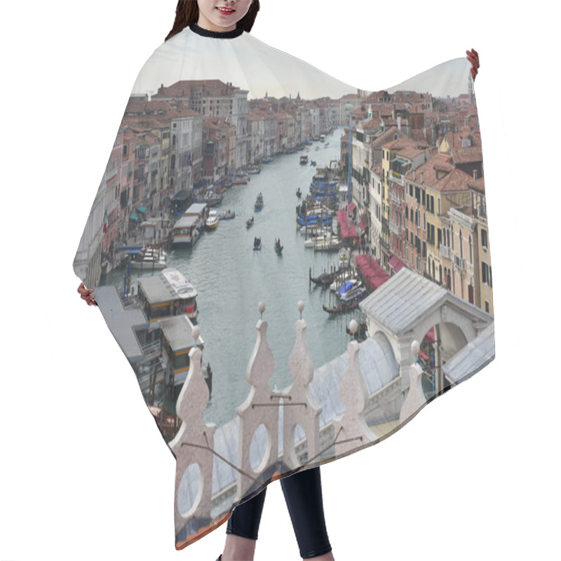 Personality  View Over Grand Canal, Venice Hair Cutting Cape