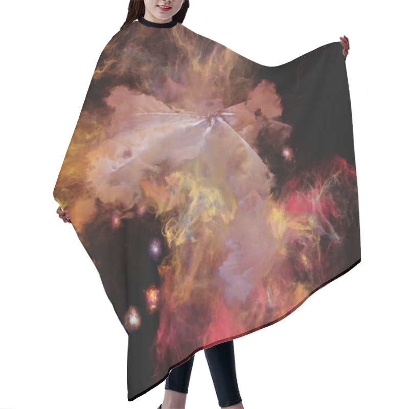 Personality  Advance Of Dream Space Hair Cutting Cape