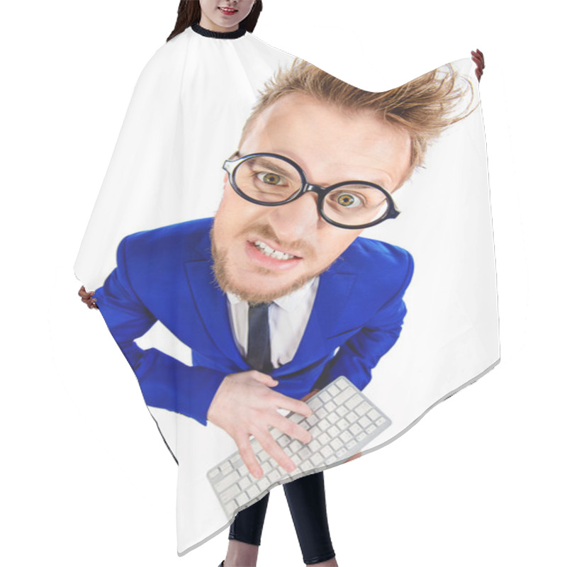 Personality  Work With Rage Hair Cutting Cape