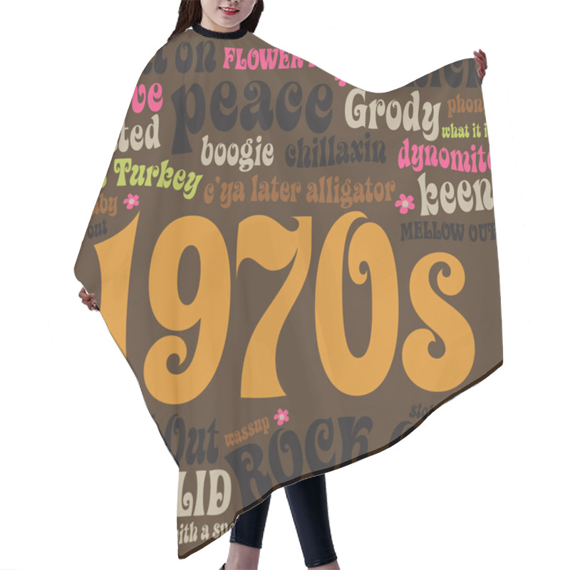 Personality  1970s Phrases And Slangs Hair Cutting Cape