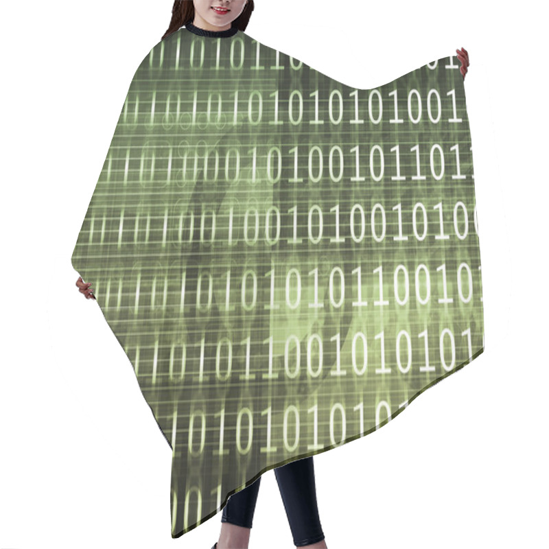 Personality  Information Technology Hair Cutting Cape