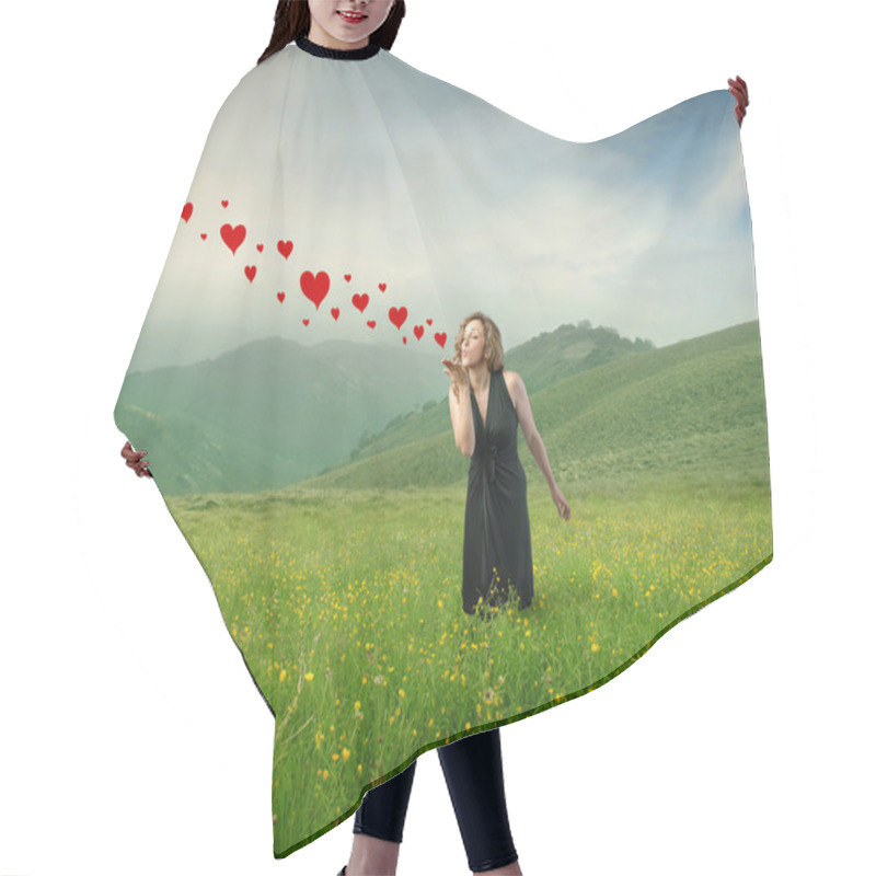 Personality  Affection Hair Cutting Cape