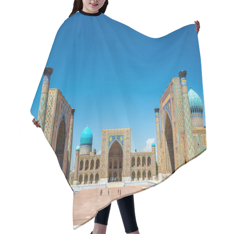 Personality  Registan Square In Samarkand - Uzbekistan Hair Cutting Cape