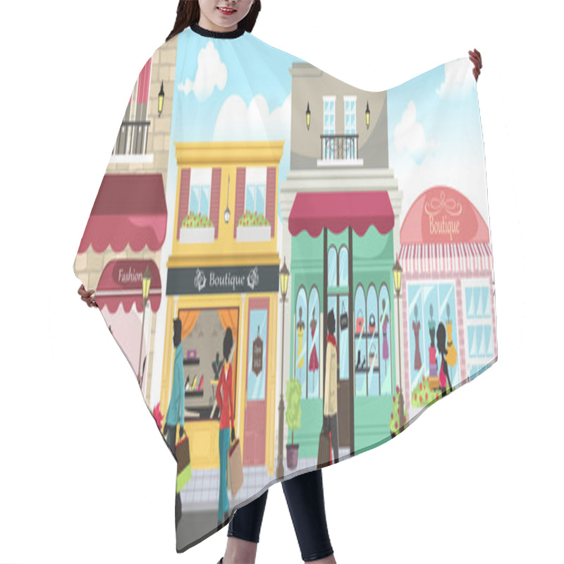 Personality  Shopping Hair Cutting Cape