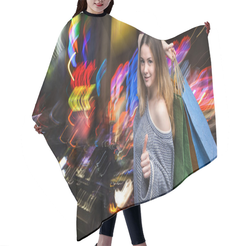 Personality  Shopping In New York City Hair Cutting Cape