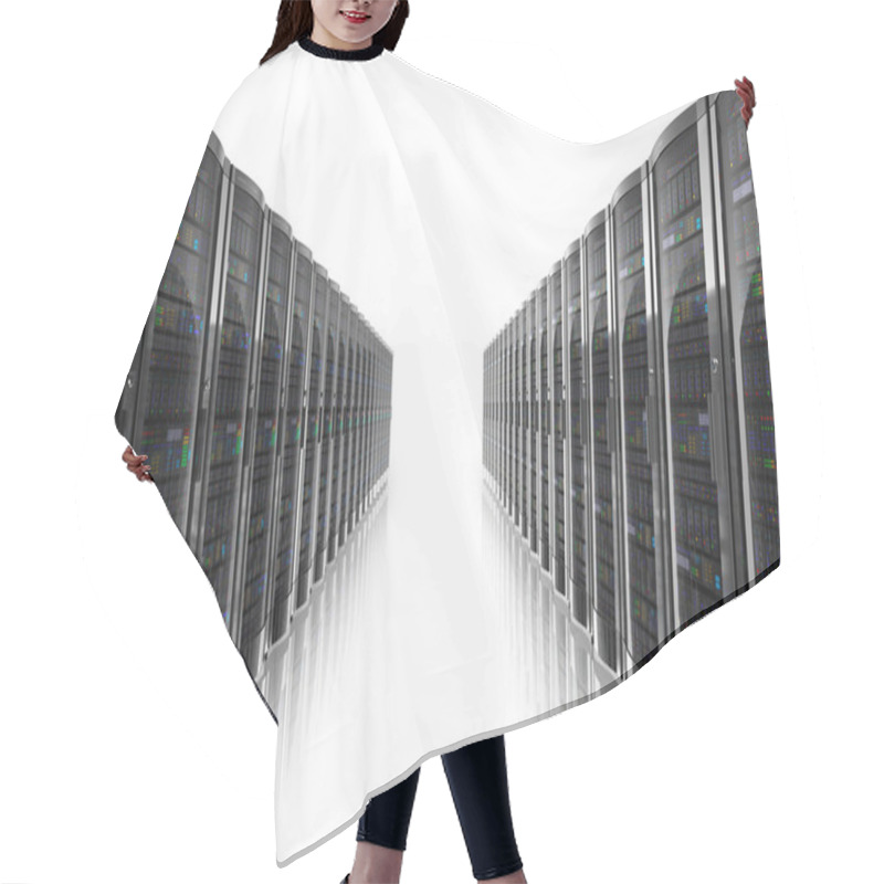 Personality  Server Room Interior Hair Cutting Cape