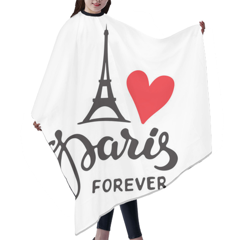 Personality  Paris Love-07 Hair Cutting Cape