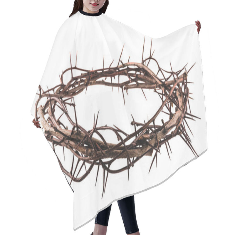 Personality  Crown Of Thorns Hair Cutting Cape