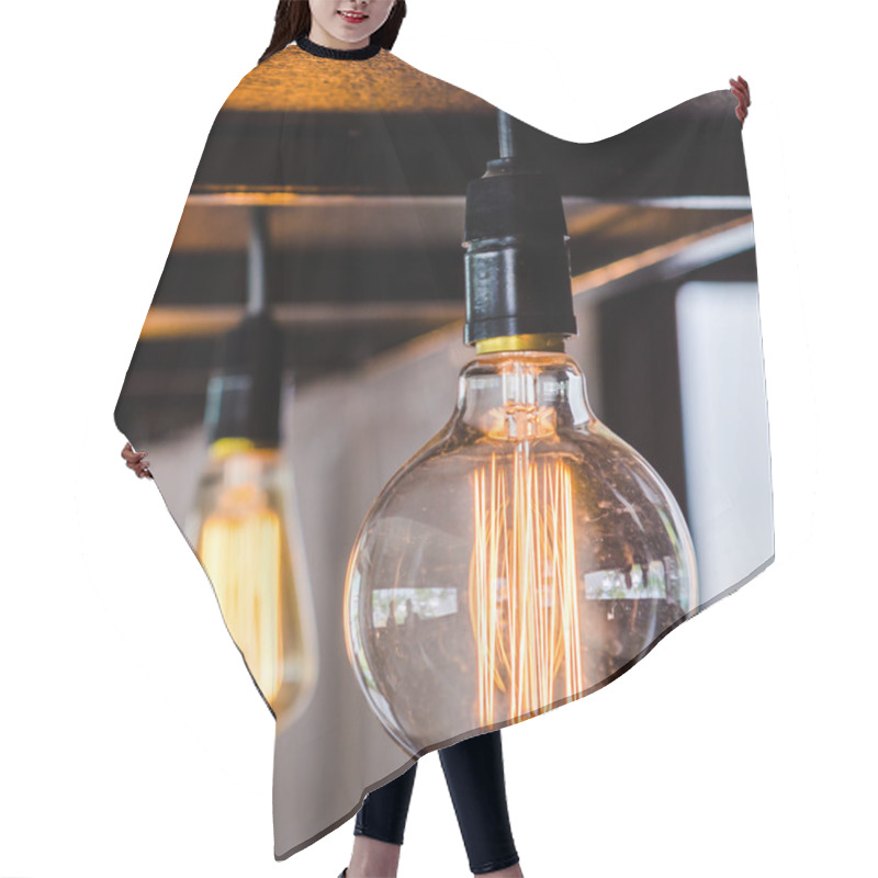 Personality  Lamp Hair Cutting Cape