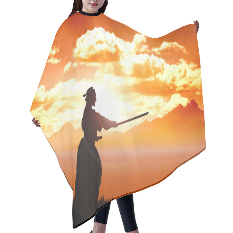 Personality  Kendo Training Hair Cutting Cape