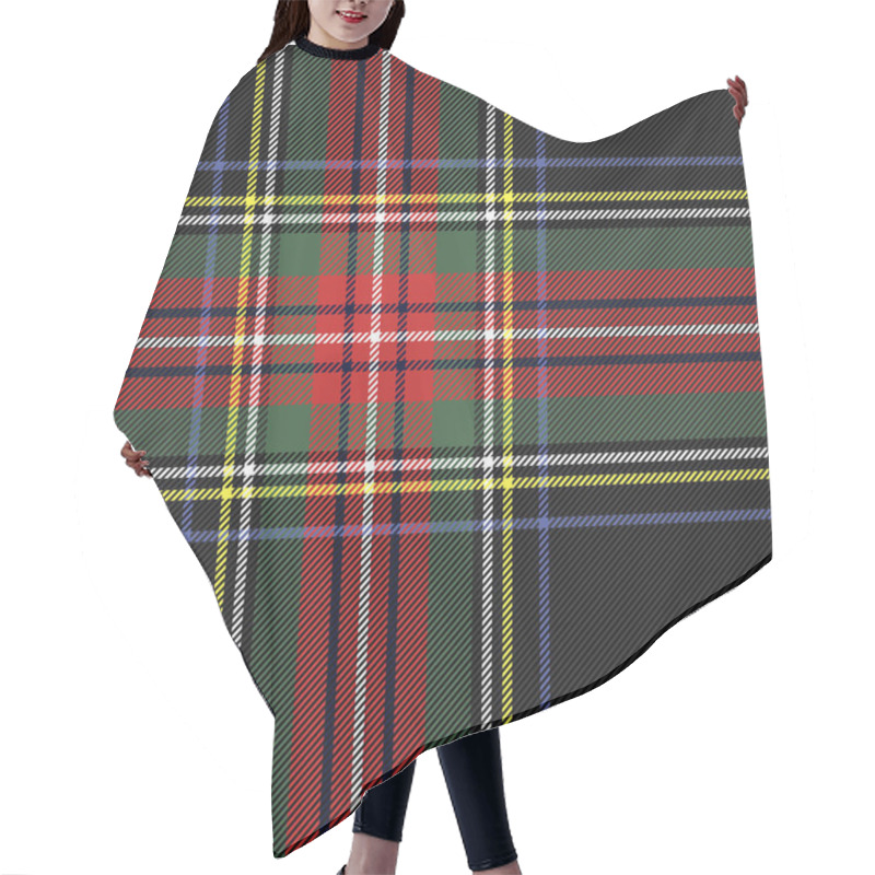 Personality  Tartan Stewart Royal Plaid. Scottish Cage Hair Cutting Cape