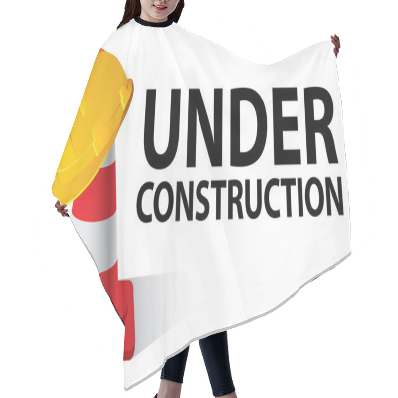 Personality  Under Construction Hair Cutting Cape