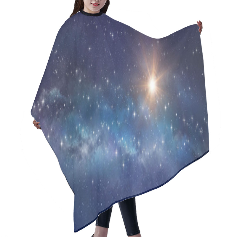 Personality  Star Field In Outer Space Hair Cutting Cape