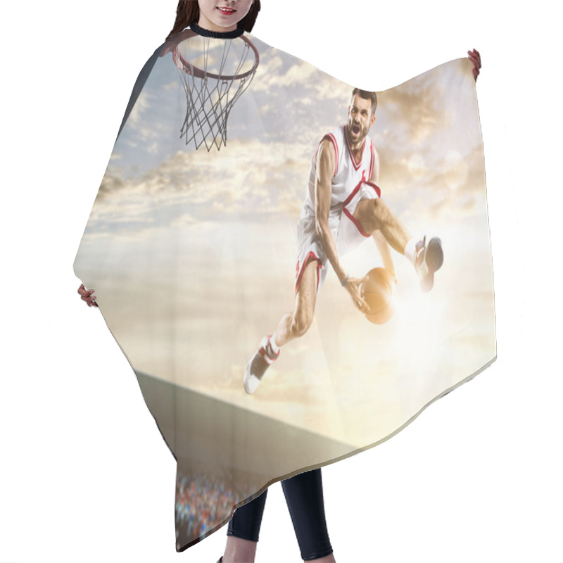 Personality  Basketball Player Hair Cutting Cape