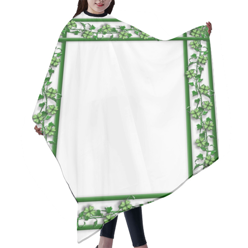 Personality  St Patricks Day Border Illustration Hair Cutting Cape