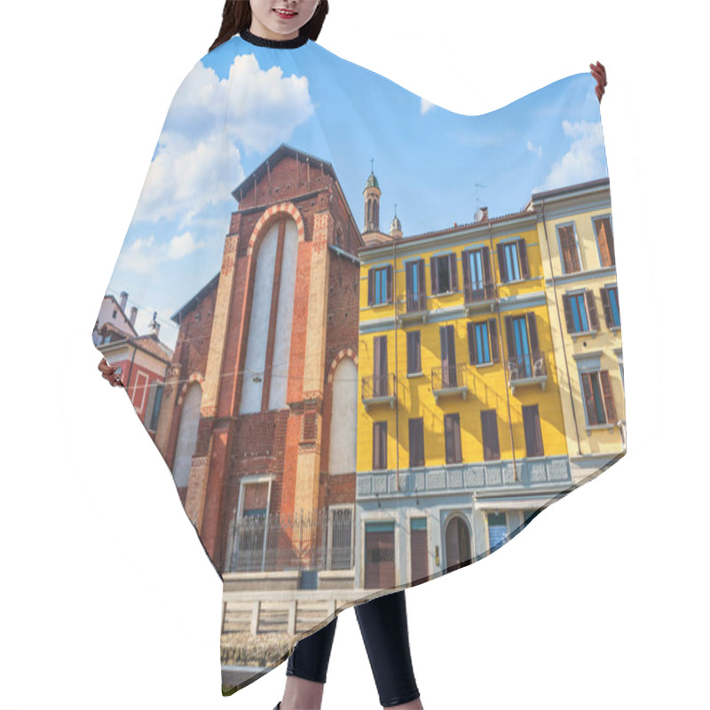 Personality  Church Of Santa Maria Della Grazie In Navigli District, Milan Hair Cutting Cape