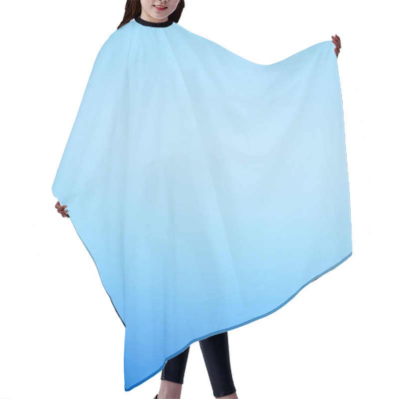 Personality  Blue Gradient Plain Vertical Background, Usable For Social Media, Story, Banner, Poster, Advertisement, Events, Party, Celebration, And Various Graphic Design Works Hair Cutting Cape