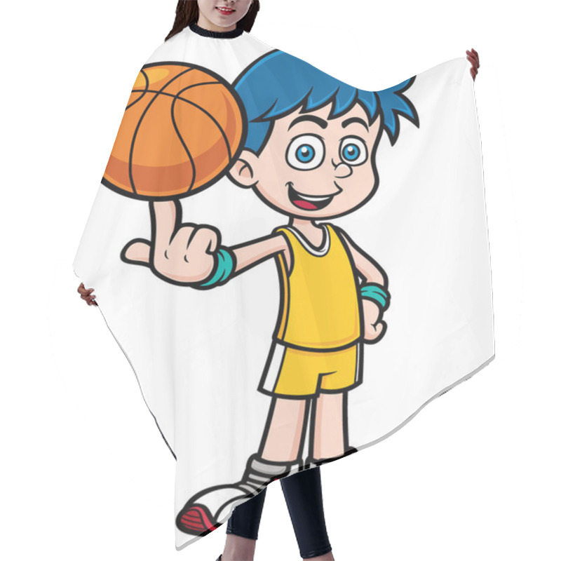 Personality  Basketball Player Hair Cutting Cape