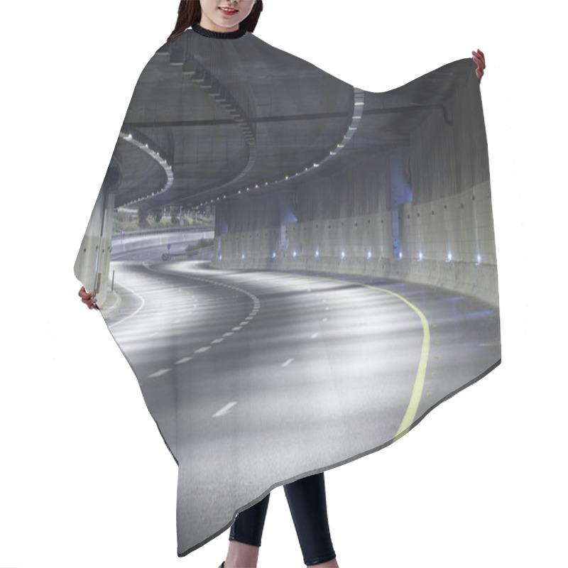 Personality  Highway At Night Hair Cutting Cape