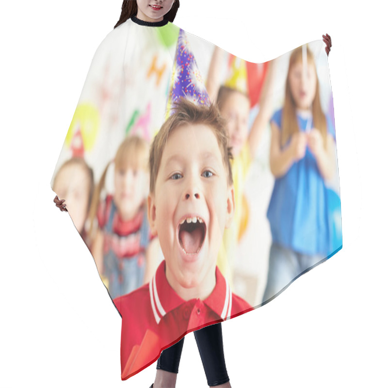 Personality  Joyful Boy Hair Cutting Cape