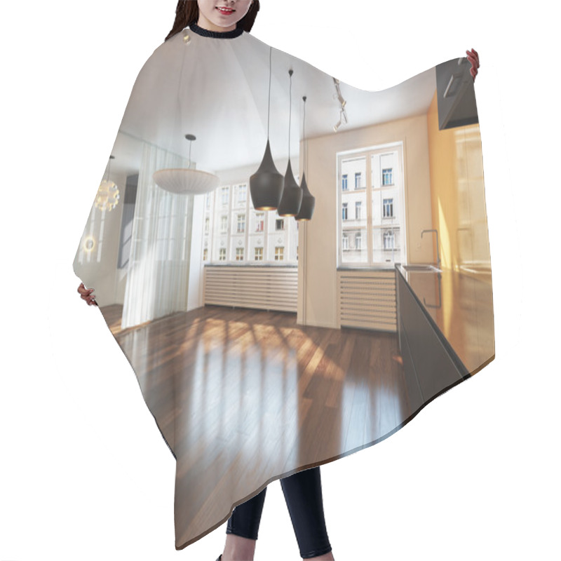 Personality  Empty Interior Residence Hair Cutting Cape