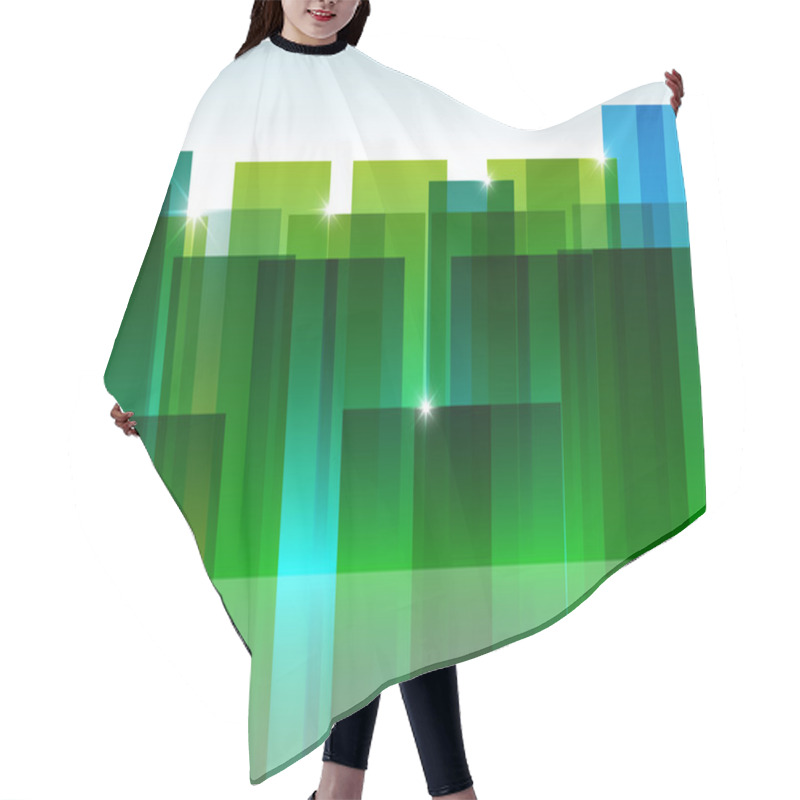 Personality  Green Town Hair Cutting Cape