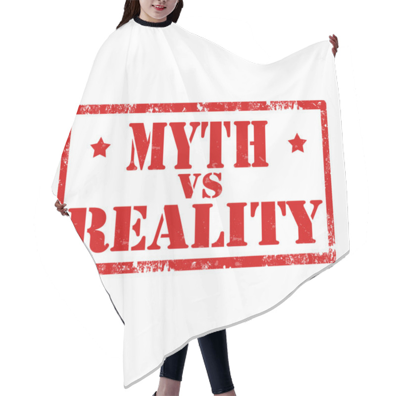 Personality  Myth Vs Reality-stamp Hair Cutting Cape