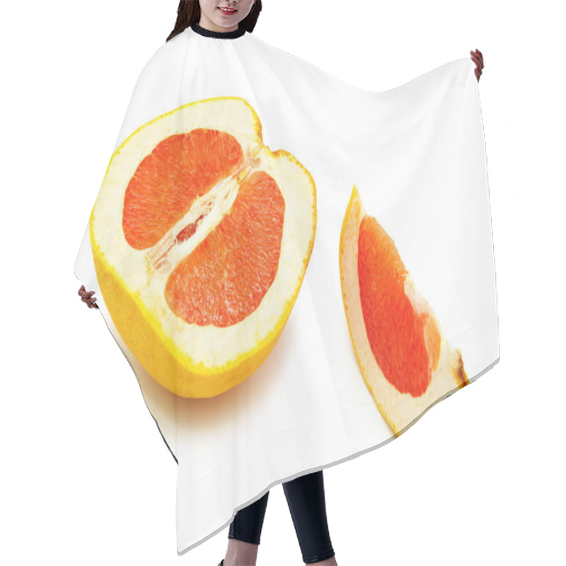 Personality  Halves Grapefruit Hair Cutting Cape