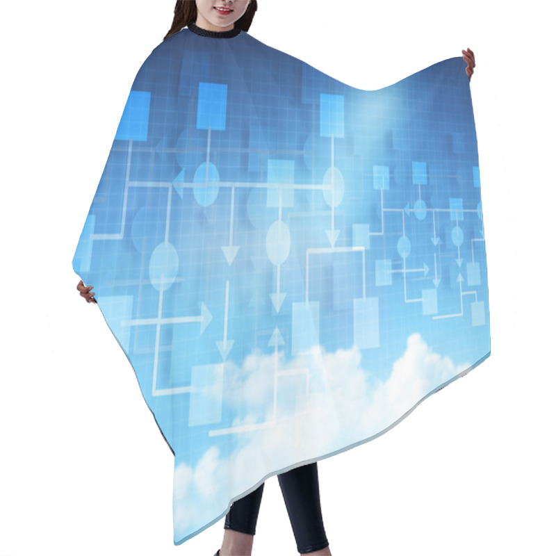 Personality  Global Business Network Hair Cutting Cape