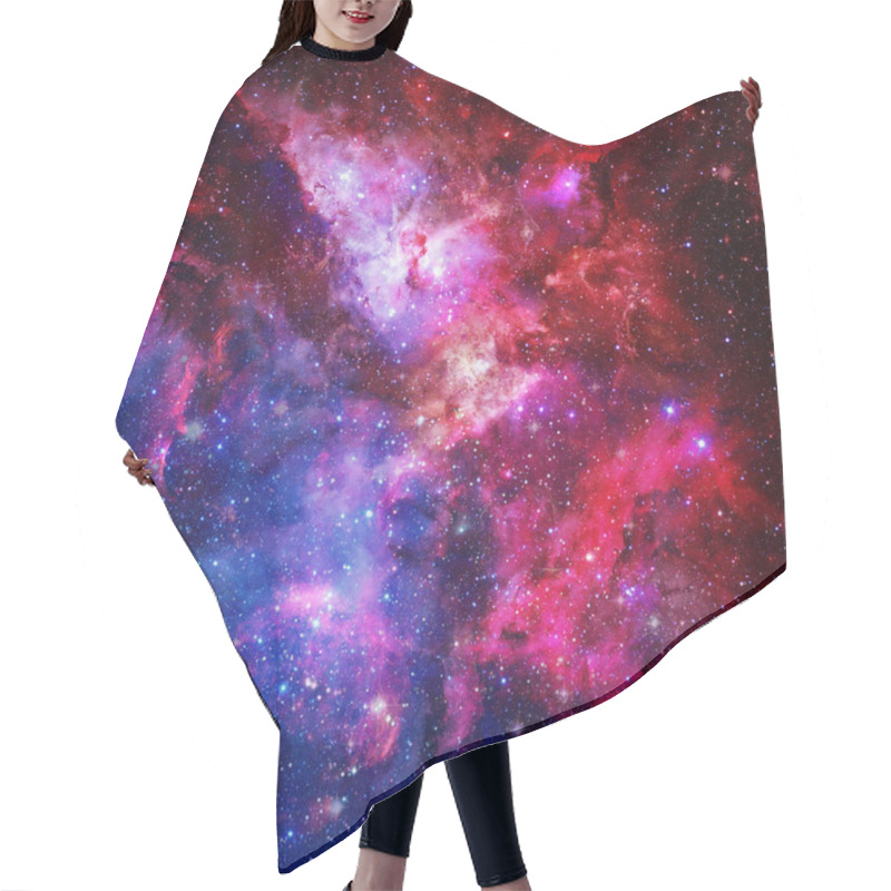 Personality  Beautiful Nebula, Stars And Galaxies. Hair Cutting Cape